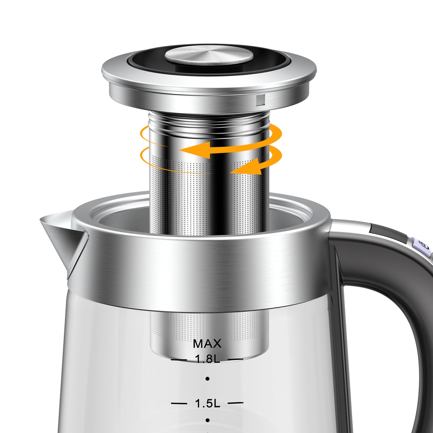 Acekool Kettle KB1 - 1.8L Glass Electric Tea Kettle