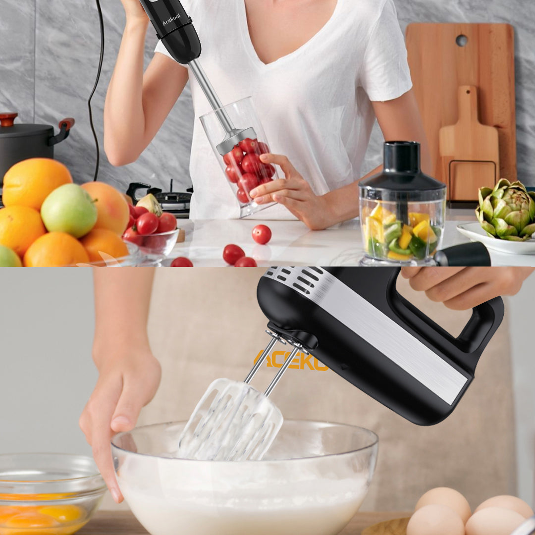 Difference between a Hand Blender and a Hand Mixer – Acekool