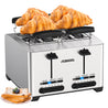 Acekool Toaster TA1 - Stainless Steel 4-Slice 7 Shades Toaster