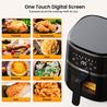 Acekool Air Fryer FT6 - 4.5L Air Fryer with Silicone Liner