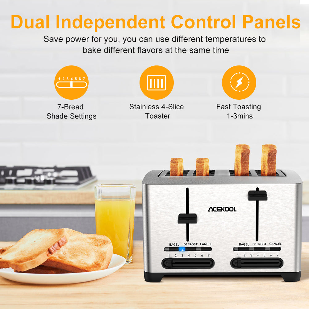 Why You Need a 4-Slice Toaster and How Will It Benefit You – Acekool