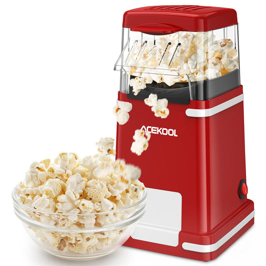 Acekool Popcorn Maker PA1 - 2 Minutes No-Oil Popper