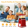 Acekool Popcorn Maker PA1 - 2 Minutes No-Oil Popper