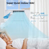 Acekool Air Conditioner CW4 - 8000 BTU Inverter Window Air Conditioner